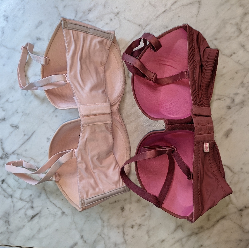 Pink 32dd bras